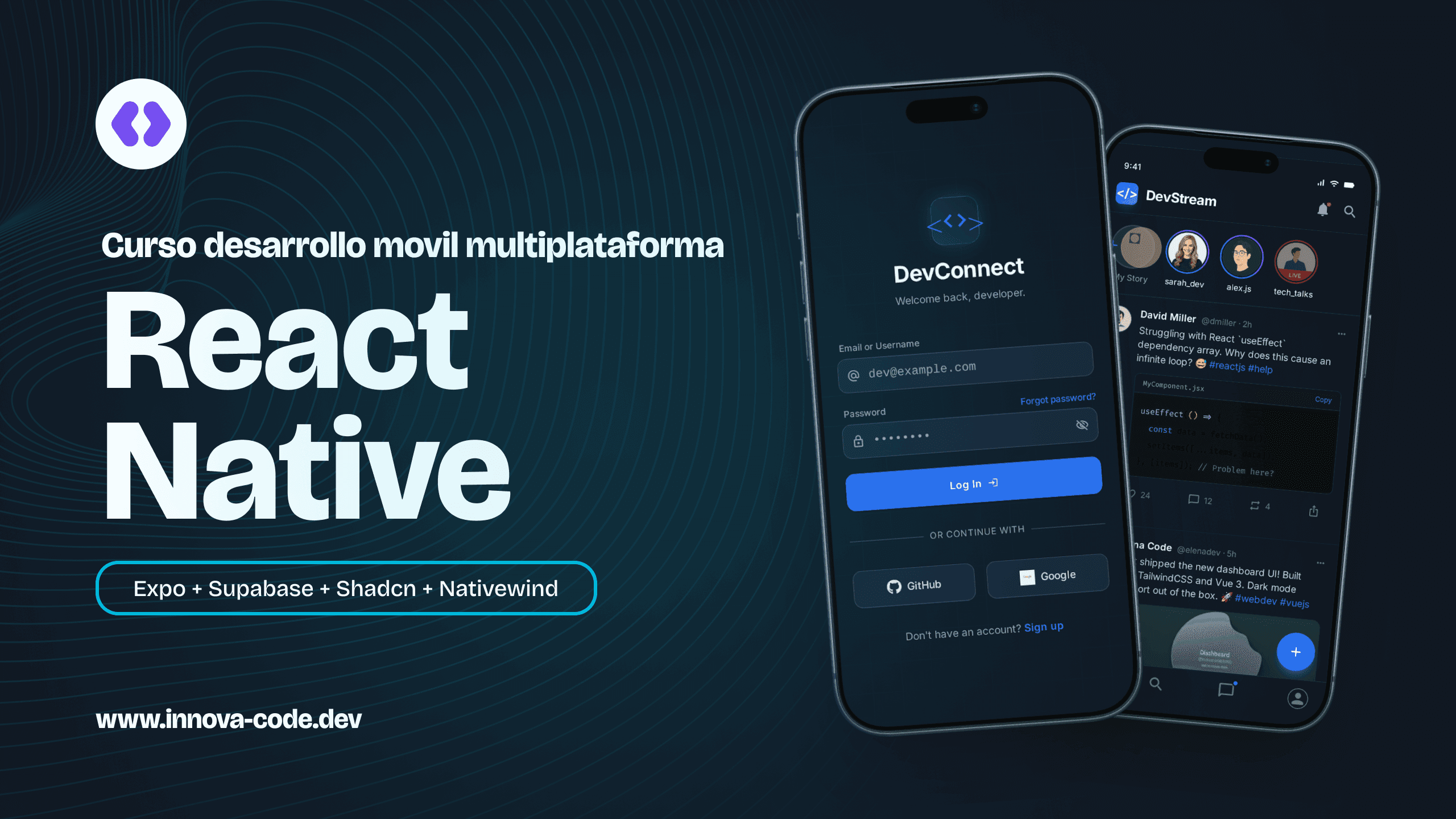 React Native - Desarrollo Multiplataforma con Expo y Supabase